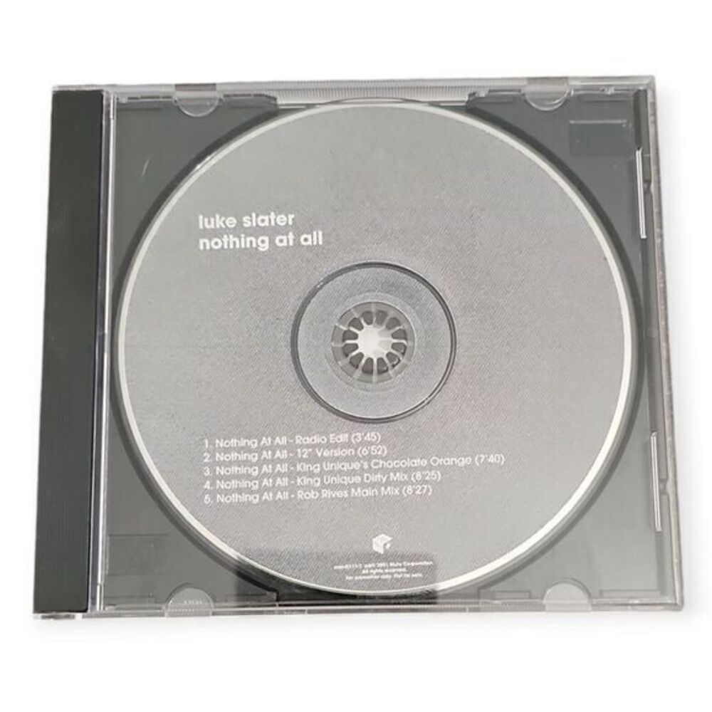 Luke Slater –‎ Nothing At All [2002 Promotional CD Single]